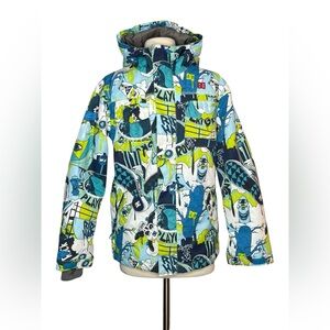 DC Wild Project Boys Servo Graphic Snow Ski Snowboarding Jacket